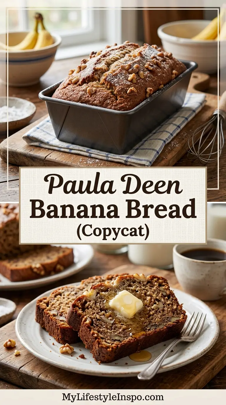 Paula Deen Banana Bread Recipe