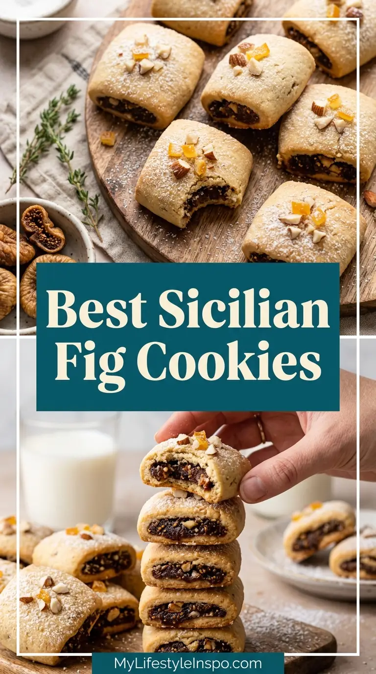 Sicilian Fig Cookies Recipe