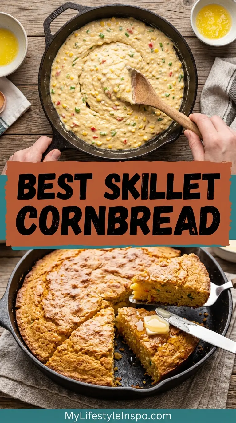 Skillet Cornbread Recipe