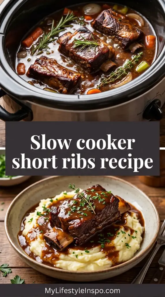 Slow Cooker Short Ribs Recipe