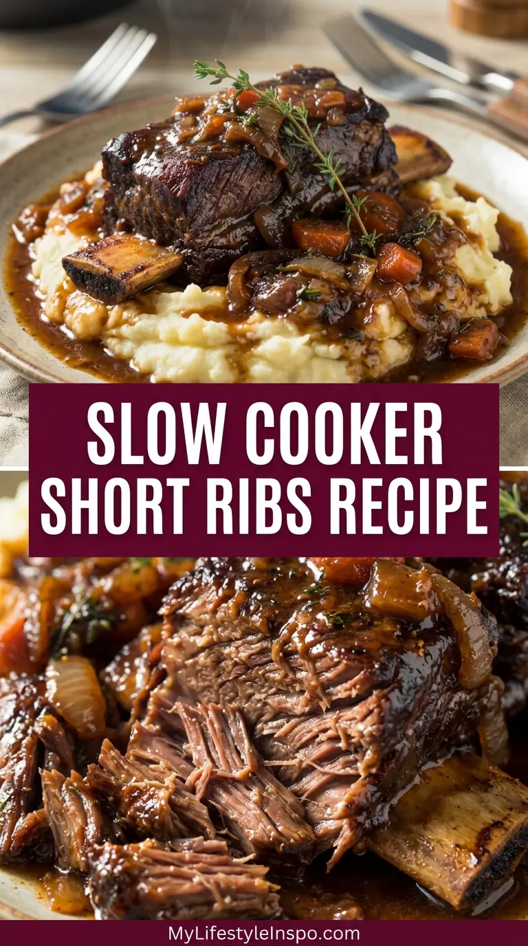 Slow Cooker Short Ribs Recipe