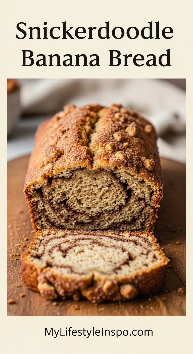 Snickerdoodle Banana Bread Recipe