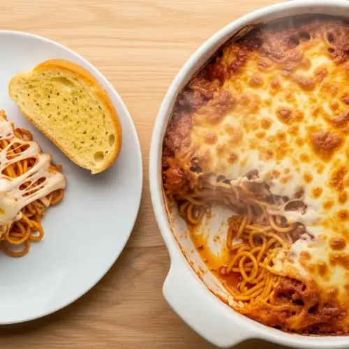 Southern Baked Spaghetti Recipe