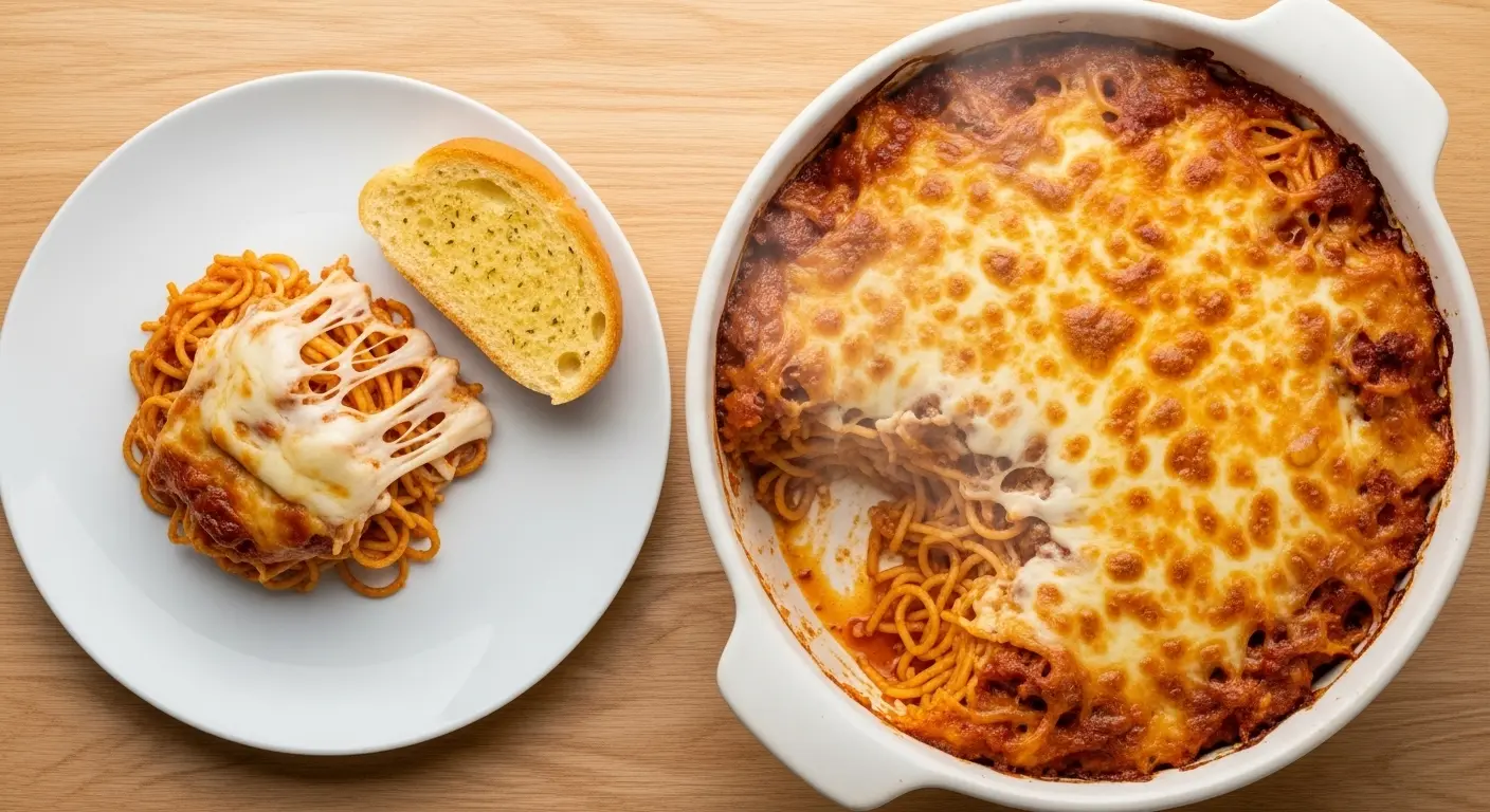 Southern Baked Spaghetti Recipe