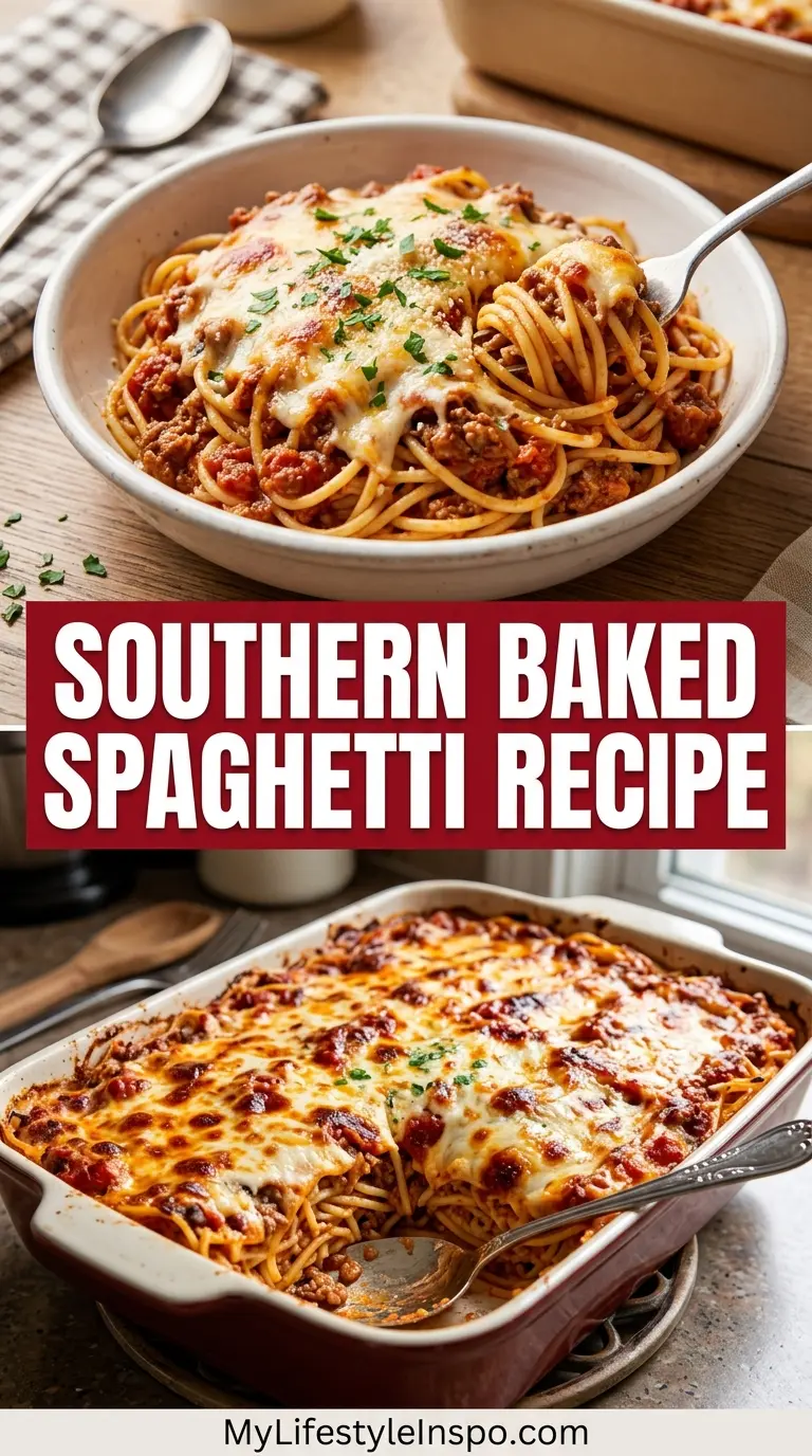 Southern Baked Spaghetti Recipe