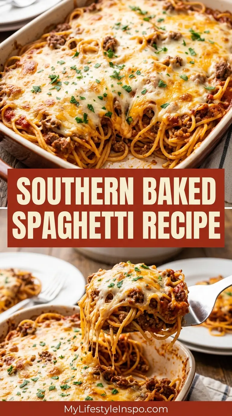 Southern Baked Spaghetti Recipe