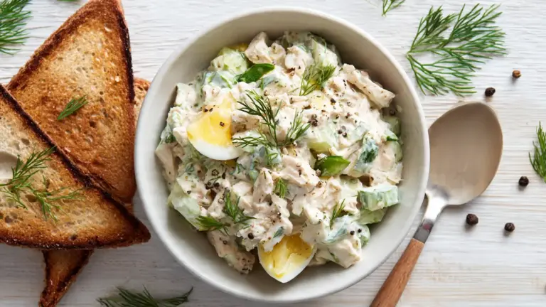 Tuna Salad Recipe with Egg
