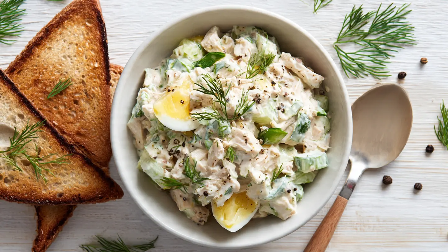Tuna Salad Recipe with Egg