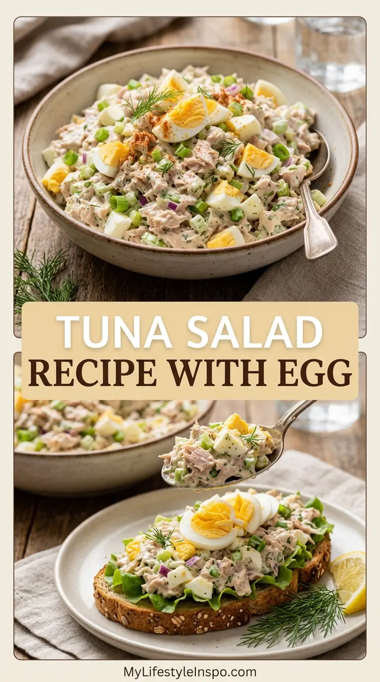 Tuna Salad Recipe with Egg
