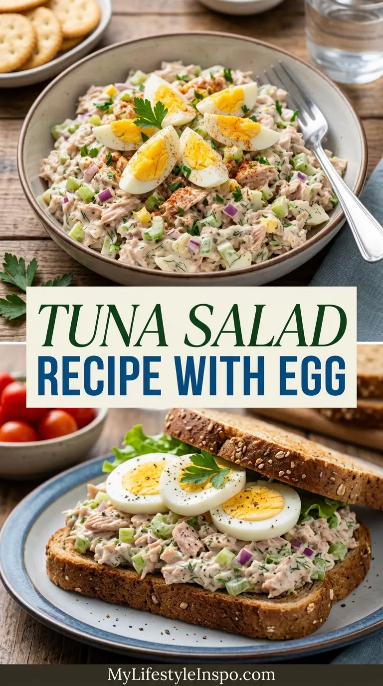 Tuna Salad Recipe with Egg