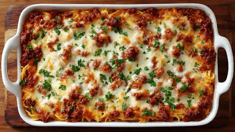 Twice Baked Spaghetti Recipe