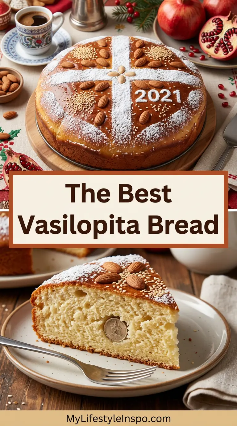 Vasilopita Bread Recipe