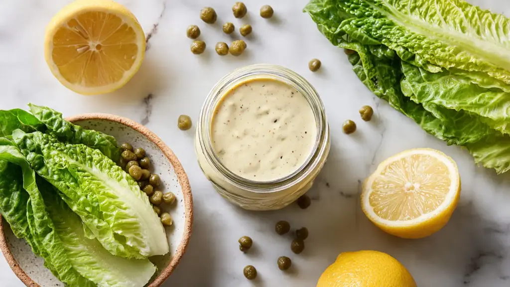 Vegan Caesar Salad Dressing Recipe
