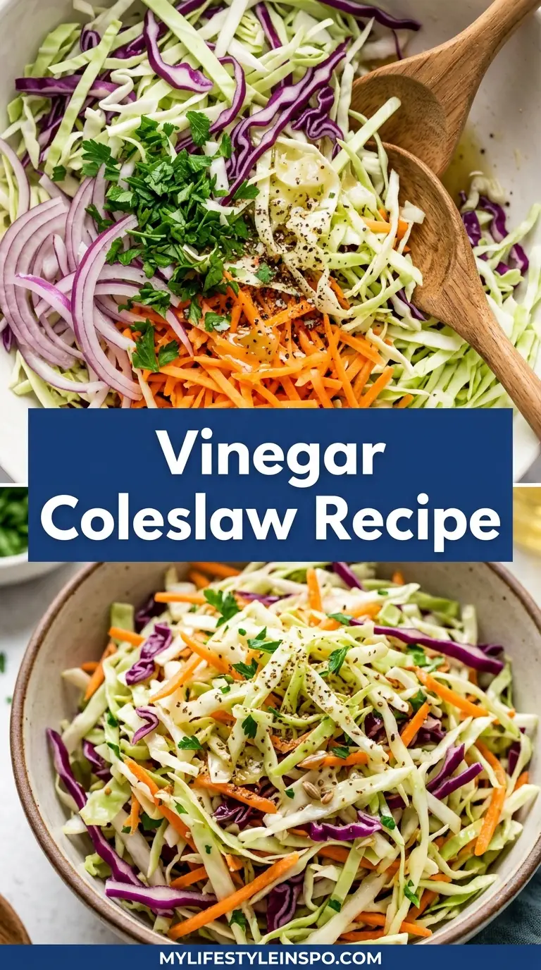 Vinegar Coleslaw Recipe