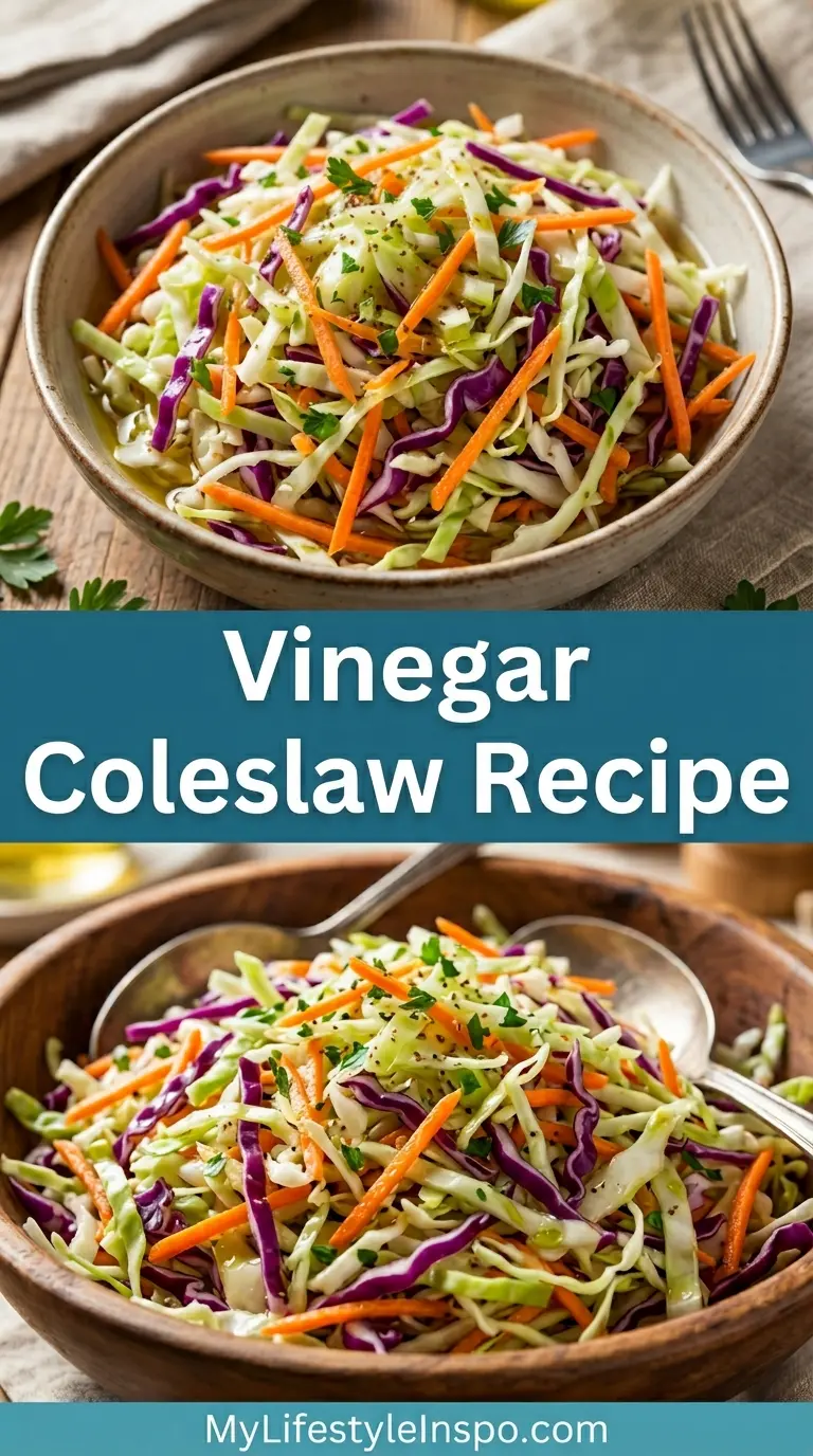 Vinegar Coleslaw Recipe