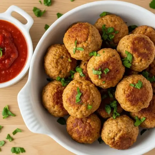 Air Fryer Turkey Meatball Recipe