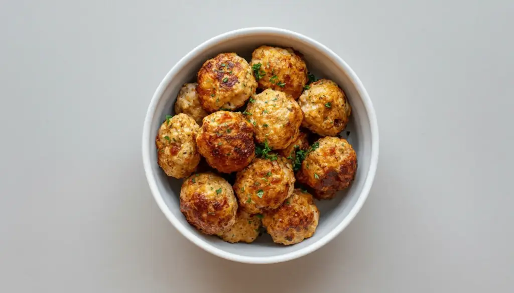 Air Fryer Turkey Meatball Recipe