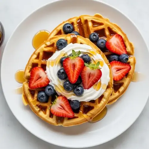 Authentic Belgian Waffle Recipe