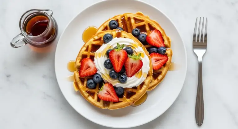 Authentic Belgian Waffle Recipe