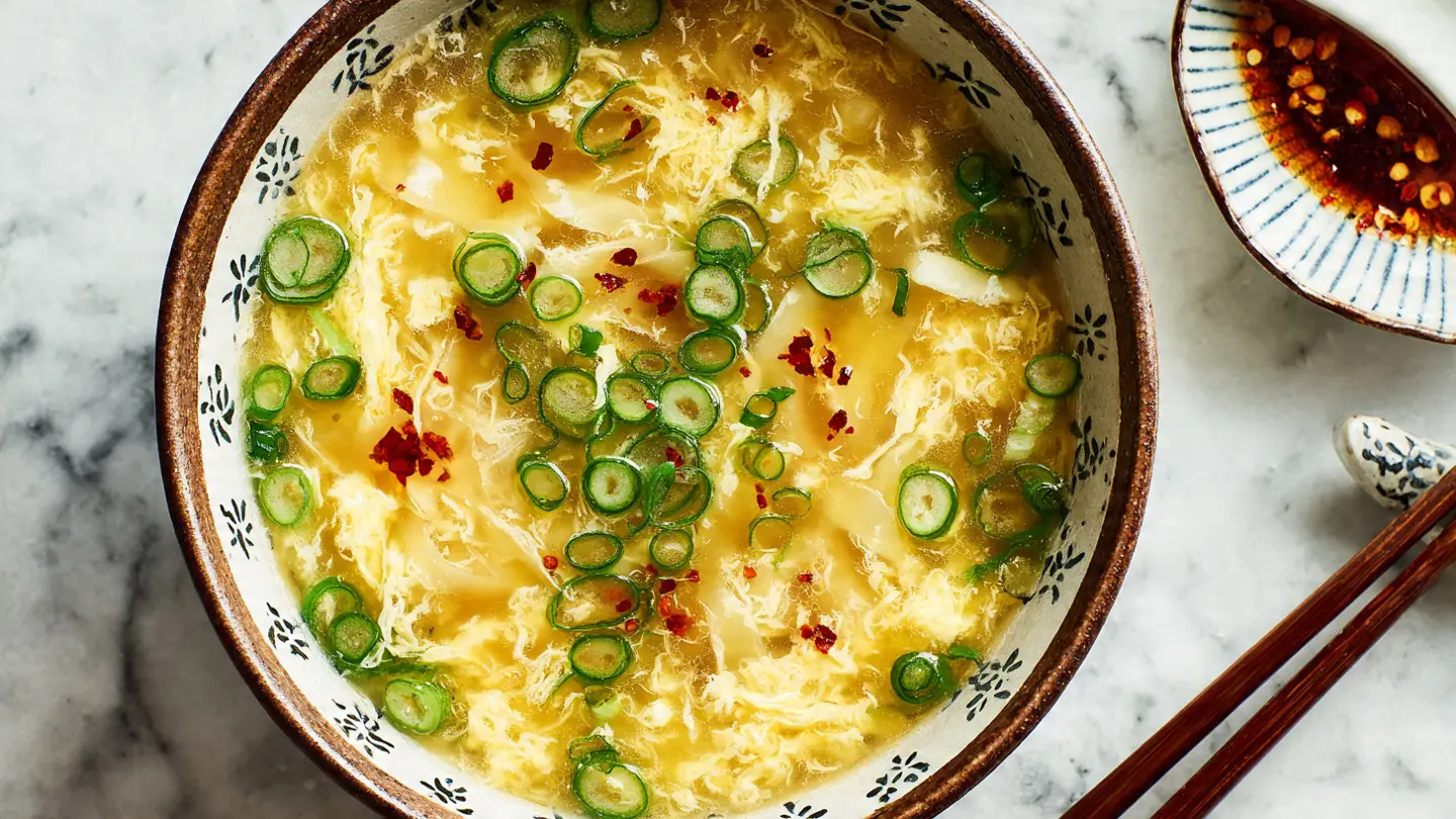 Authentic Egg Drop Soup Recipe