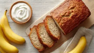 Banana Bread Recipe with Greek Yogurt