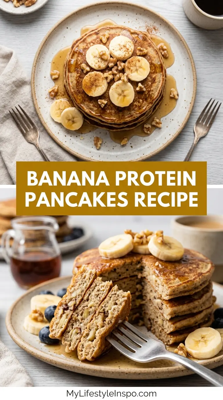 Banana Protein Pancakes Recipe