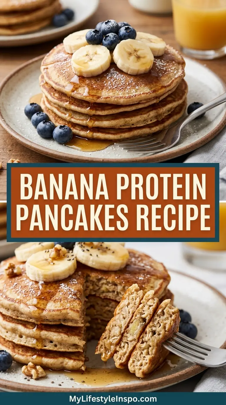 Banana Protein Pancakes Recipe