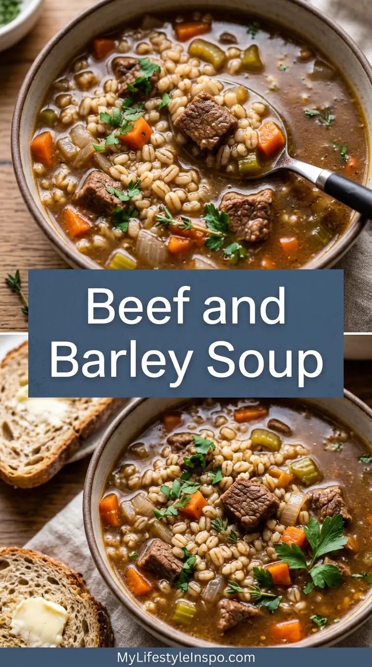 Beef and Barley Soup Recipe