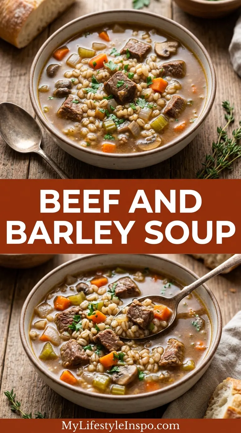 Beef and Barley Soup Recipe