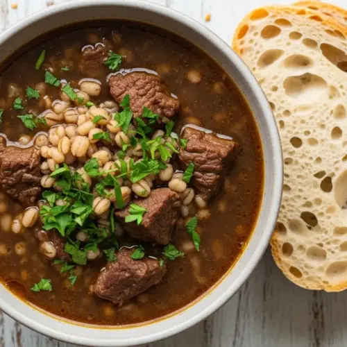 Beef and Barley Soup Recipe