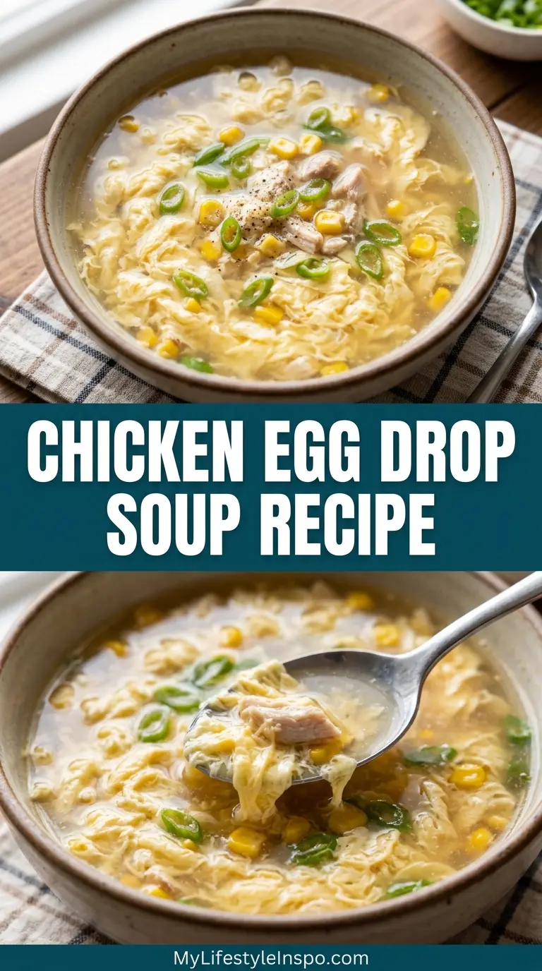 Chicken Egg Drop Soup Recipe