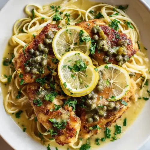 Chicken Piccata Recipe with Pasta
