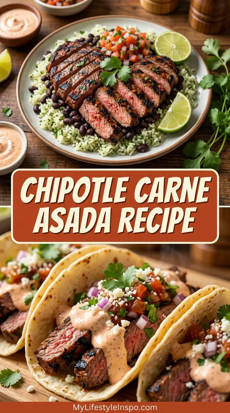 Chipotle Carne Asada Recipe
