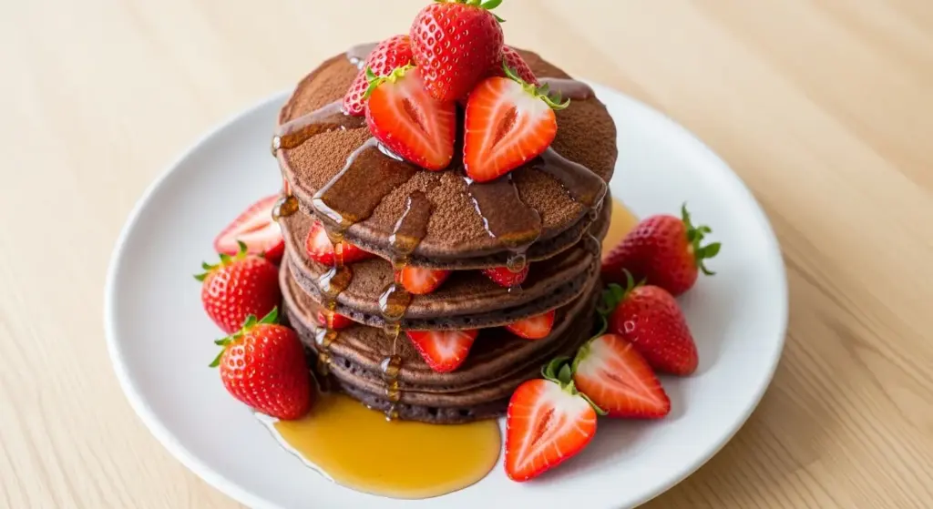 Chocolate Protein Pancakes Recipe