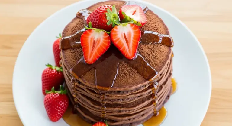 Chocolate Protein Pancakes Recipe