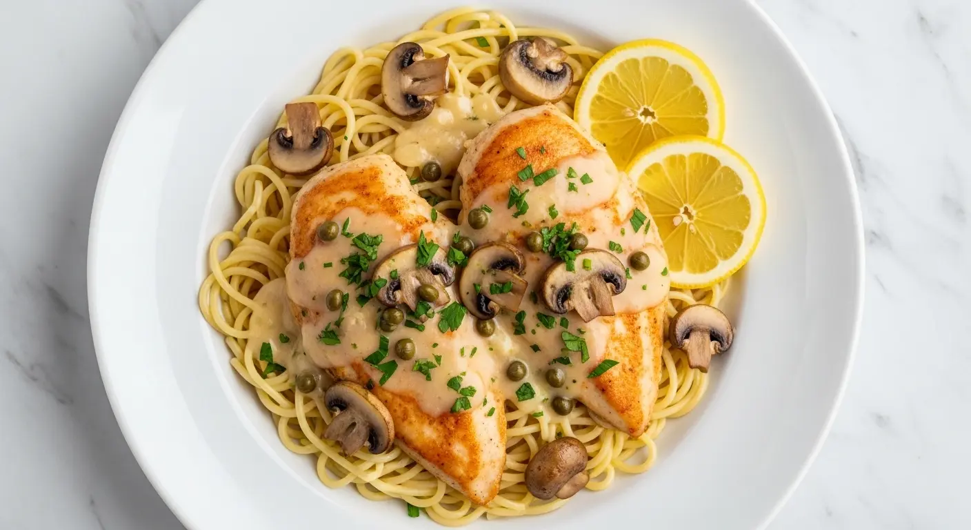 Copycat Cheesecake Factory Chicken Piccata Recipe