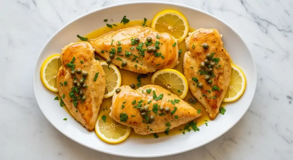 Copycat Geoffrey Zakarian Chicken Piccata Recipe