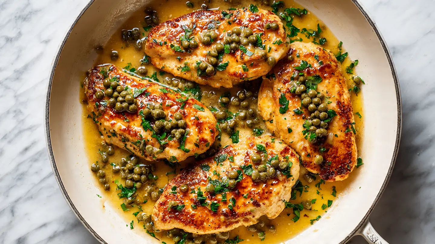 Copycat Giada Chicken Piccata Recipe