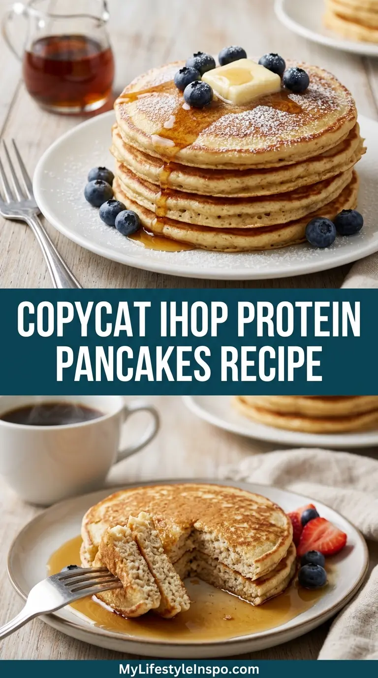 Copycat IHOP Protein Pancakes Recipe