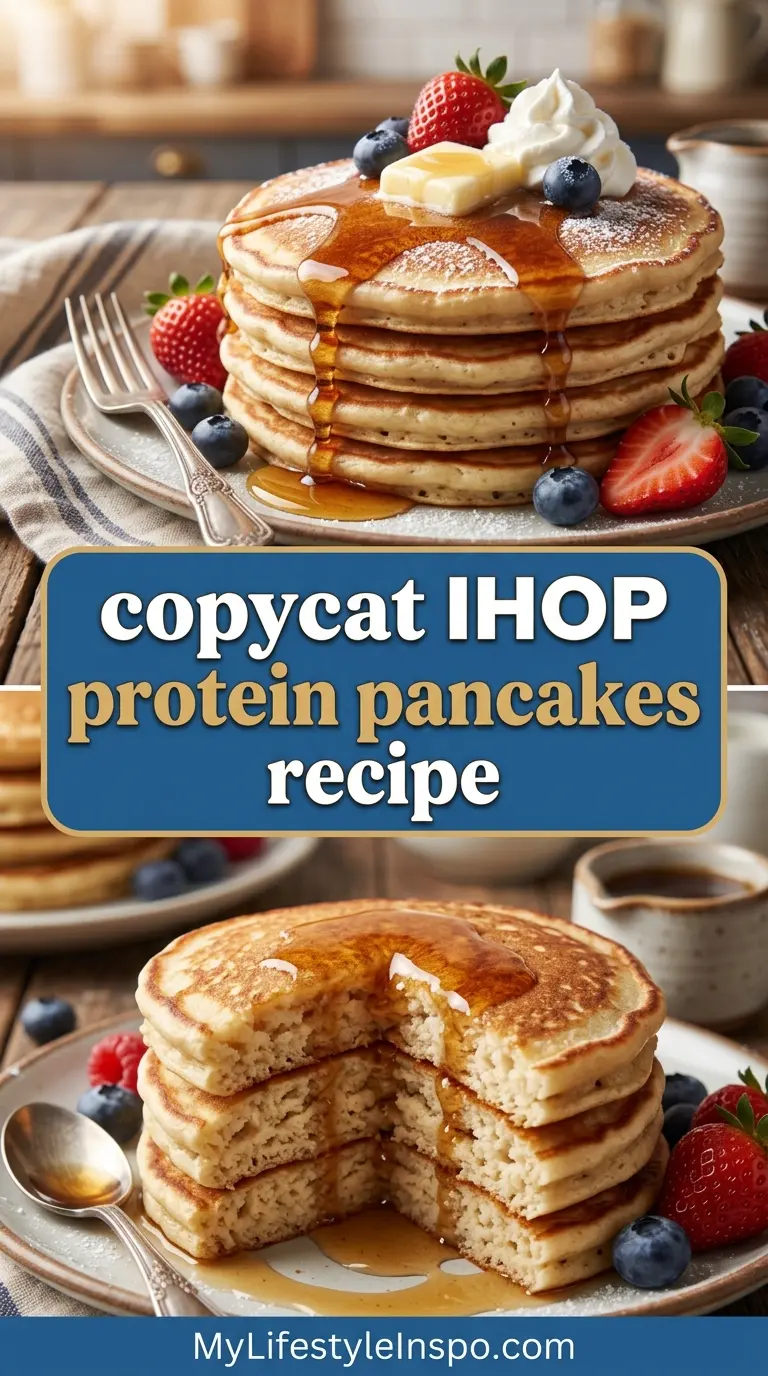 Copycat IHOP Protein Pancakes Recipe