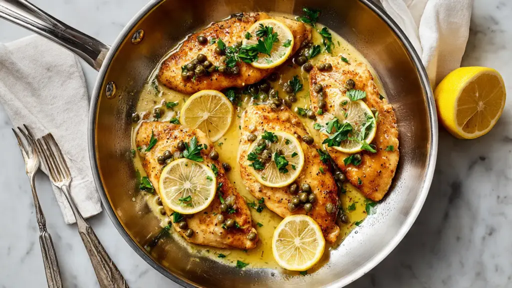 Copycat Ina Garten Chicken Piccata Recipe