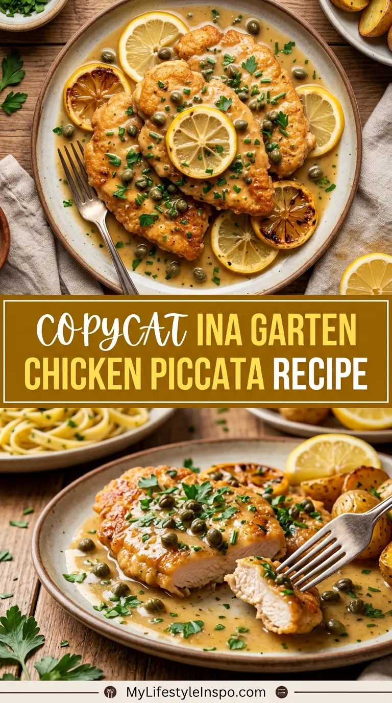 Copycat Ina Garten Chicken Piccata Recipe