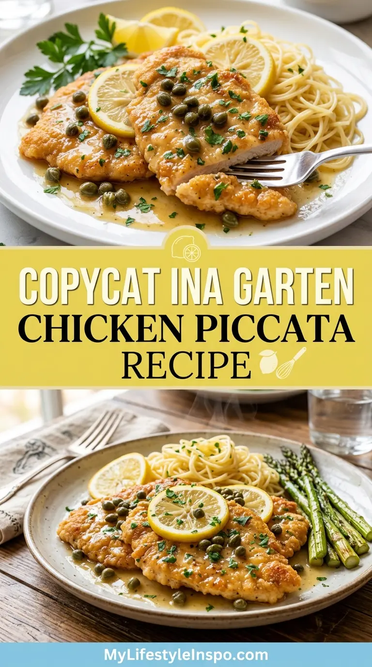 Copycat Ina Garten Chicken Piccata Recipe