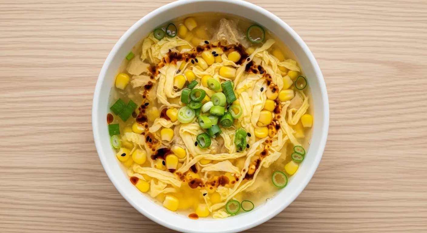 Corn Egg Drop Soup Recipe