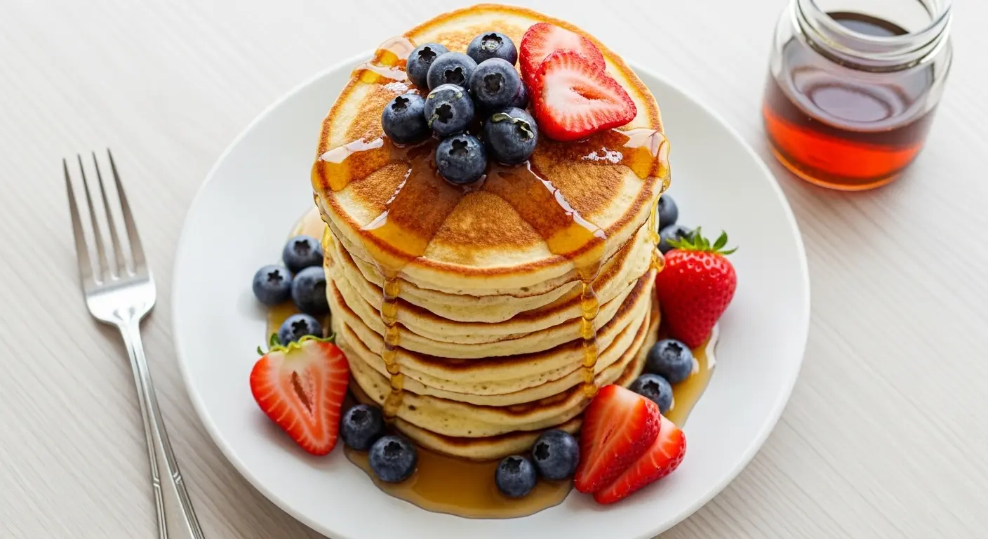 Cottage Cheese Protein Pancakes Recipe