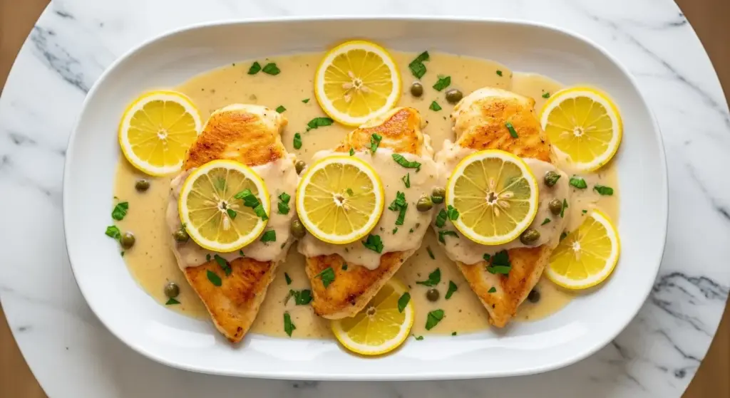 Creamy Chicken Piccata Recipe