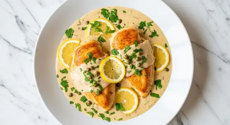 Creamy Chicken Piccata Recipe