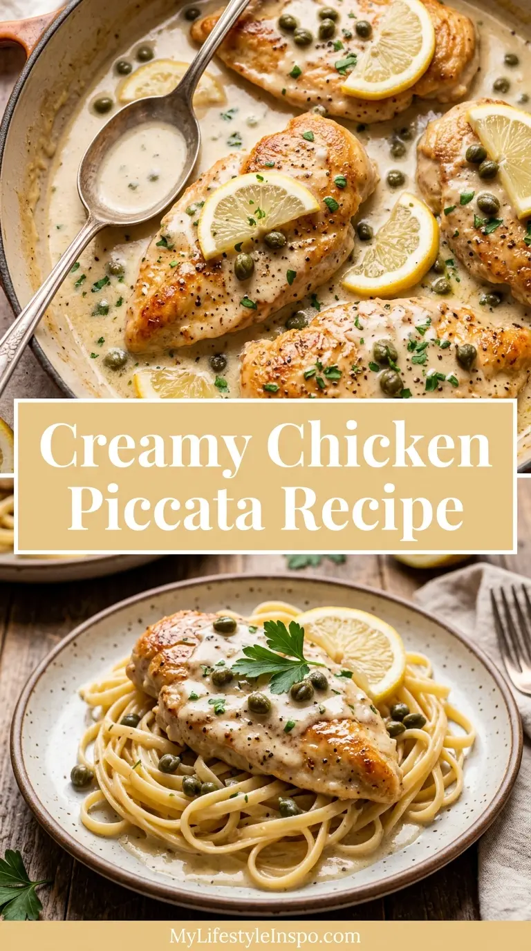 Creamy Chicken Piccata Recipe
