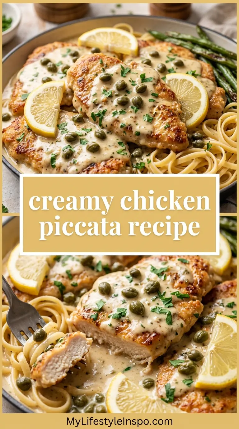 Creamy Chicken Piccata Recipe