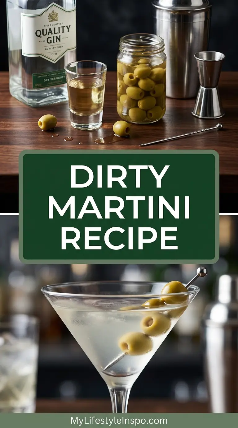 Dirty Martini Recipe